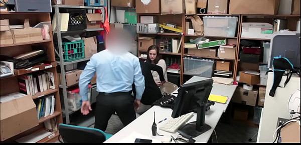  MILF Mom And Shoplifting Teen Daughter Fucked By Officer